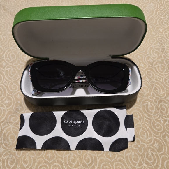 Kate Spade Floral Sunglasses with Case - Picture 5 of 11